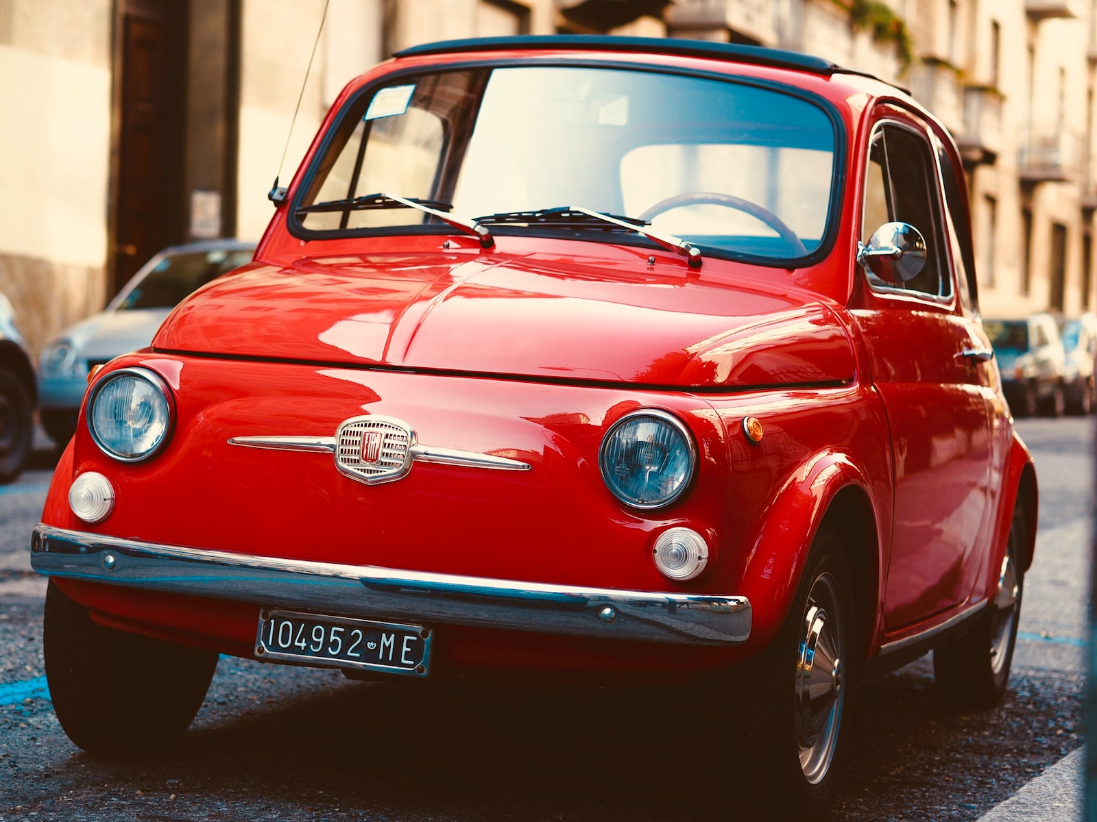 fiat 500 rossa